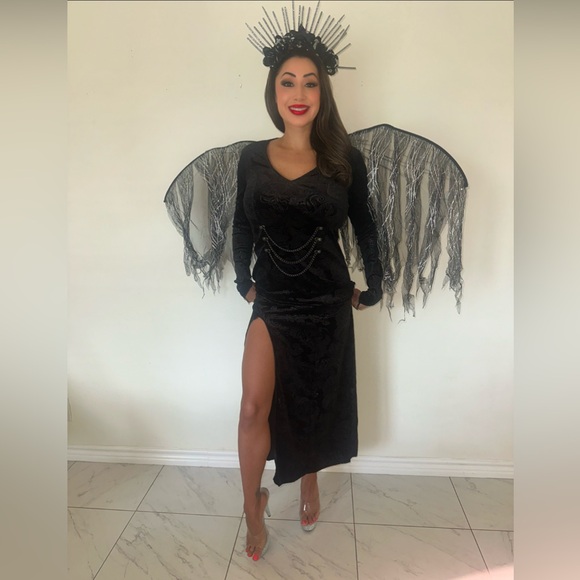 Spirit Dark Angel Costume - Picture 2 of 4